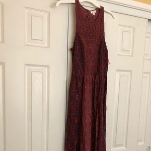 Brand new Bohemian midi dress